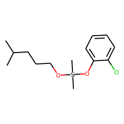 Silane, dimethyl(2-chlorophenoxy)isohexyloxy-