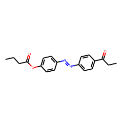 4-Propionyl-4'-n-butanoyloxyazobenzene
