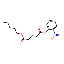 Glutaric acid, 2-nitrophenyl pentyl ester