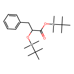3-Phenyllactic acid, TBDMS