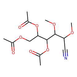Glucose, 2,3-dimethyl, nitrile, acetylated