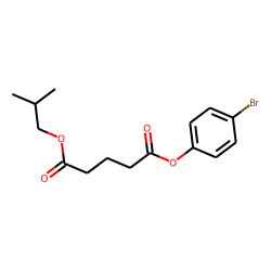 Glutaric acid, 4-bromophenyl isobutyl ester