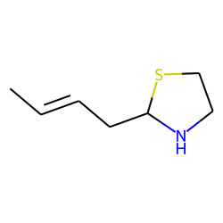 2-((Z)-2-butenyl)thiazolidine