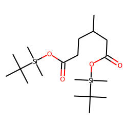 3-Methyladipic acid, TBDMS