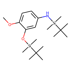 5-Amino-2-methoxyphenol, N-tert-butyldimethylsilyl-, tert-butyldimethylsilyl ether