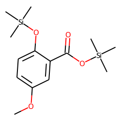 Benzoic acid, 5-methoxy-2-[(trimethylsilyl)oxy]-, trimethylsilyl ester