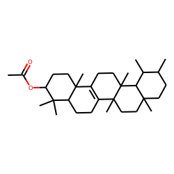 Isobauerenol (8-bauerenol) acetate