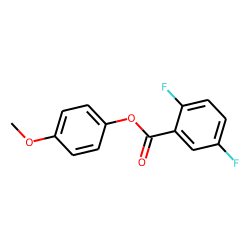 2,5-Difluorobenzoic acid, 4-methoxyphenyl ester