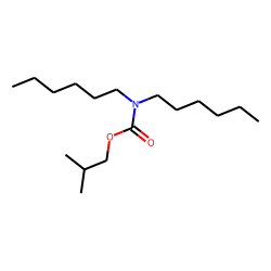 Isobutylcarbamate, N,N-dihexyl