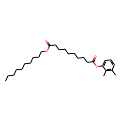 Sebacic acid, decyl 2,3-dimethylphenyl ester