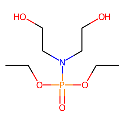 Phosphoramidic acid, bis(2-hydroxyethyl)-, diethyl ester