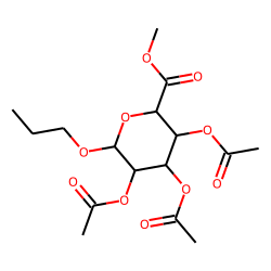 Propyl glucuronide, methyl ester, triacetate
