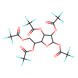 D-(+)-Talofuranose, pentakis(trifluoroacetate) (isomer 2)