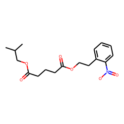 Glutaric acid, isobutyl 2-(2-nitrophenyl)ethyl ester