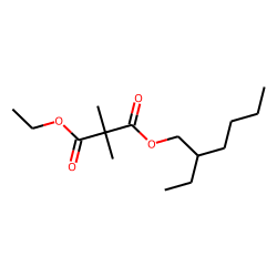 Dimethylmalonic acid, ethyl 2-ethylhexyl ester