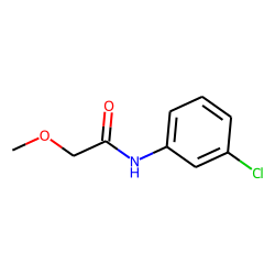 Acetamide, N-(3-chlorophenyl)-2-methoxy-
