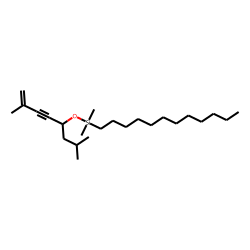 2,7-Dimethyl-4-dimethyldodecylsilyloxyoct-7-en-5-yne