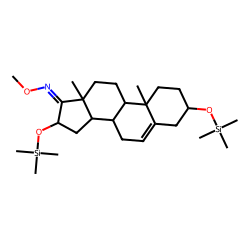 16«alpha»-Hydroxy-dehydroepiandrosterone, MO-TMS, # 2