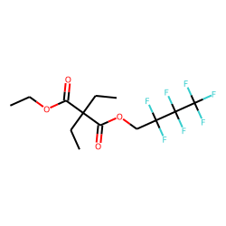 Diethylmalonic acid, ethyl 2,2,3,3,4,4,4-heptafluorobutyl ester