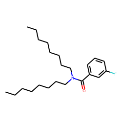 Benzamide, N,N-dioctyl-3-fluoro-