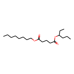 Glutaric acid, 3-hexyl octyl ester