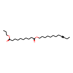 Sebacic acid, dodec-9-ynyl propyl ester
