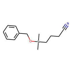 Benzyl alcohol, (3-cyanopropyl)dimethylsilyl ether