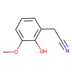 2-Hydroxy-3-methoxyphenylacetonitrile
