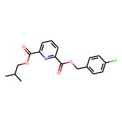 2,6-Pyridinedicarboxylic acid, 4-chlorobenzyl isobutyl ester