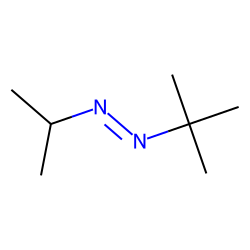 trans-2-propyl-t-butyl-diazene