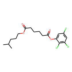 Adipic acid, isohexyl 2,3,5-trichlorophenyl ester