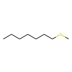 Heptane, 1-(methylthio)-