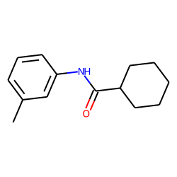 Cyclohexanecarboxamide, N-(3-methylphenyl)-