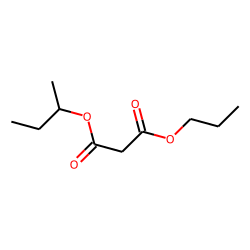 Malonic acid, 2-butyl propyl ester
