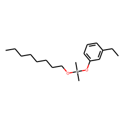 Silane, dimethyl(3-ethylphenoxy)octyloxy-