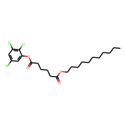 Adipic acid, 2,3,5-trichlorophenyl undecyl ester