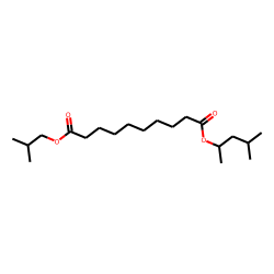 Sebacic acid, isobutyl 4-methylpent-2-yl ester