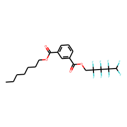 Isophthalic acid, heptyl 2,2,3,3,4,4,5,5-octafluoropentyl ester