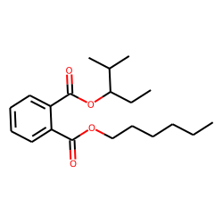 Phthalic acid, hexyl 2-methylpent-3-yl ester