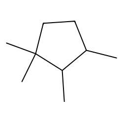 trans-1,1,2,3-tetramethylcyclopentane