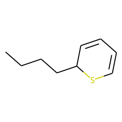2-Butyl-2H-thiapyrane