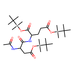 N-Acetylaspartylglutamic acid, tris(tert-butyldimethylsilyl) ester