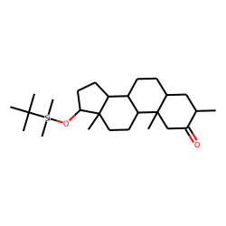 2-keto,3-methyl-5«alpha»-androstan-17«beta»-ol, monoTBDMS