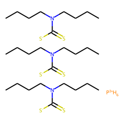 Tris(di-n-butyldithiocarbamato)phosphorus(III)