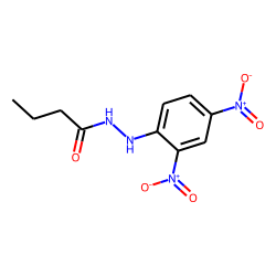 Butyric acid, 2-(2,4-dinitrophenyl) hydrazide