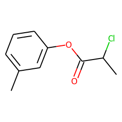 2-Chloropropionic acid, 3-methylphenyl ester