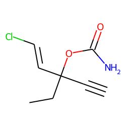 Placidyl carbamate