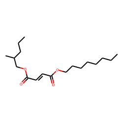 Fumaric acid, 2-methylpentyl octyl ester