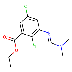 3-Amino-2,5-dichlorobenzoic acid, N-dimethylaminomethylene-, ethyl ester