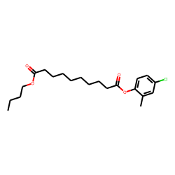 Sebacic acid, butyl 4-chloro-2-methylphenyl ester